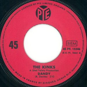 The Kinks – Dandy / Party Line (1966) – Hoes