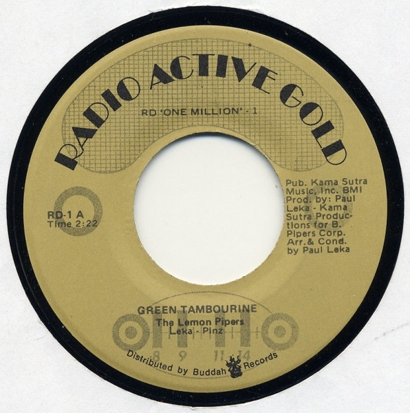 The Lemon Pipers – Green Tambourine / No Help From Me (1971) – Hoes