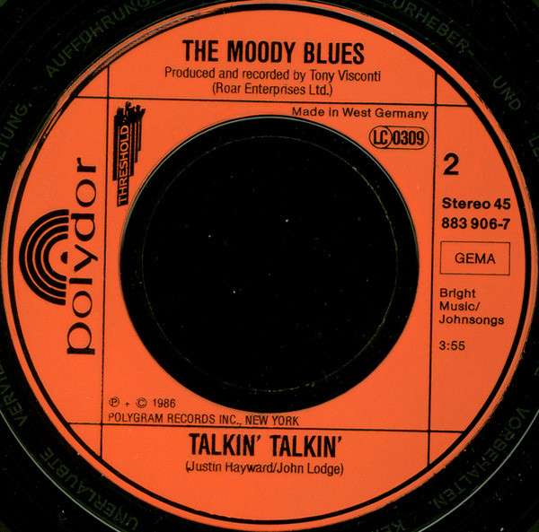 The Moody Blues – Your Wildest Dreams (1986) – Hoes