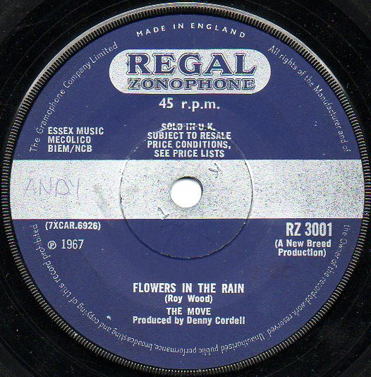 The Move – Flowers In The Rain (1967) – Hoes