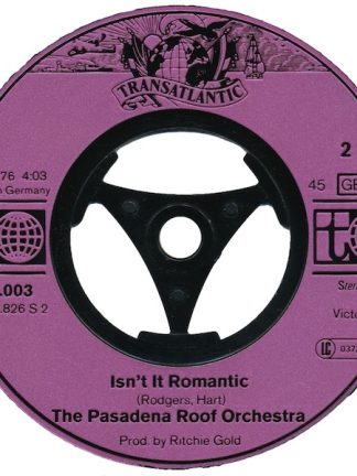 The Pasadena Roof Orchestra – Singing In The Rain (1976) – Hoes