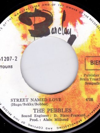 The Pebbles – Mackintosh / Street Named Love (1969) – Hoes