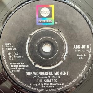 The Shakers (2) – One Wonderful Moment (1974) – Hoes