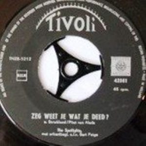 The Spotlights (7) – Zeg Weet Je Wat Je Deed / Kom Nog Wat Dichter... (1960) – Hoes