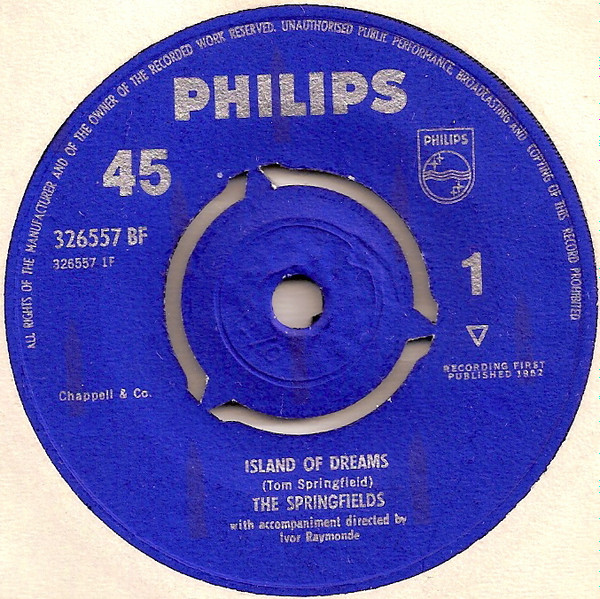 The Springfields – Island Of Dreams (1962) – Hoes