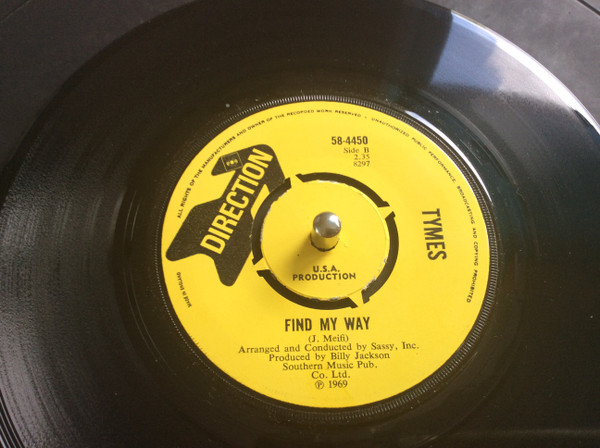 The Tymes – If You Love Me Baby / Find My Way (1969) – Hoes