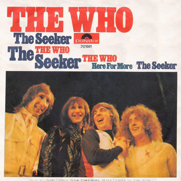The Who – The Seeker (1970) – Hoes