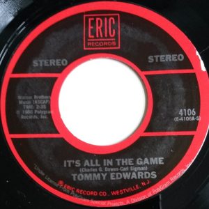 Tommy Edwards – It's All In The Game / Please Mr. Sun – Hoes