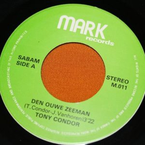 Tony Condor – Den Ouwe Zeeman  (1979) – Hoes