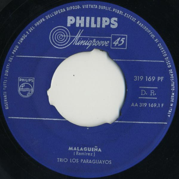 Trio Los Paraguayos – Malagueña (1957) – Hoes