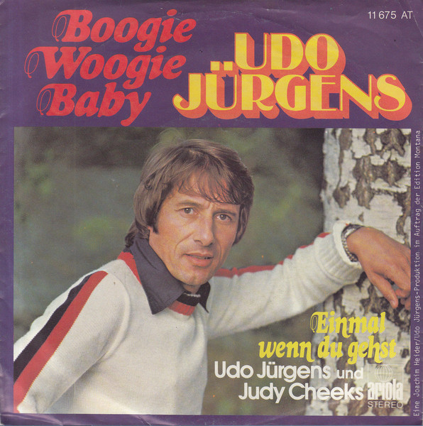 Udo Jürgens – Boogie Woogie Baby (1977) – Hoes