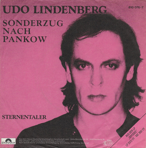 Udo Lindenberg – Sonderzug Nach Pankow (1983) – Hoes