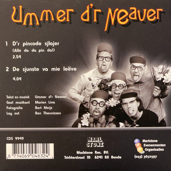 Ummer D'r Neaver – D'r Pincode Sjlajer (2000) – Hoes