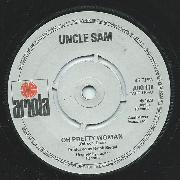 Uncle Sam (2) – Oh Pretty Woman (1978) – Hoes