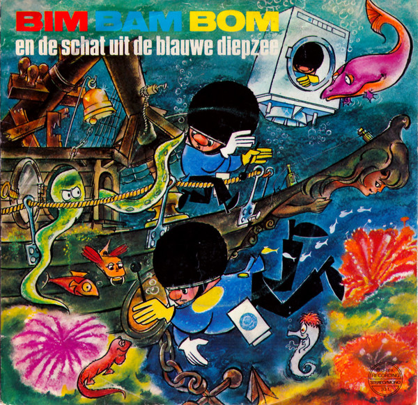 Unknown Artist – Bim, Bam, Bom En De Schat Uit De Blauwe Diepzee (1971) – Hoes