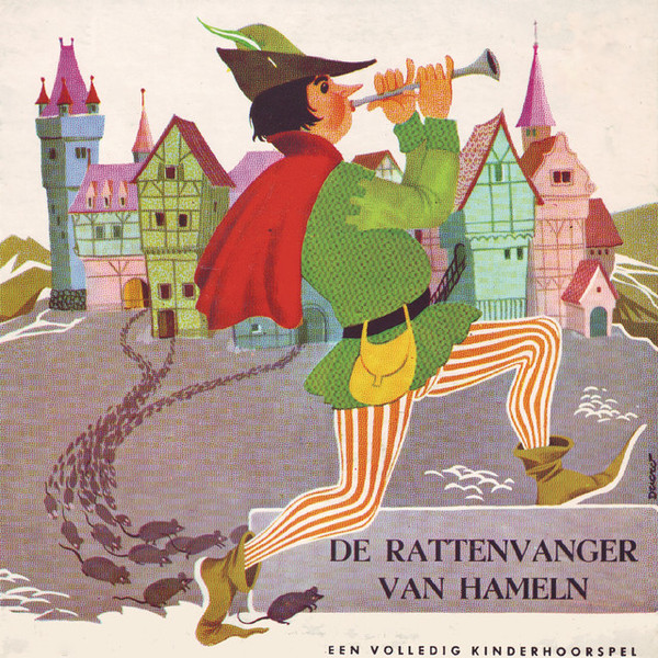 Unknown Artist – De Rattenvanger Van Hameln (1959) – Hoes