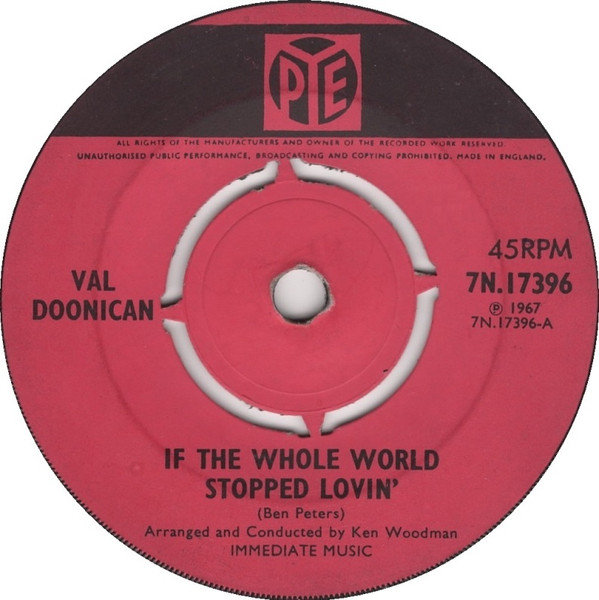 Val Doonican – If The Whole World Stopped Lovin' (1967) – Hoes