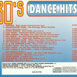 Various – 80's Dance Hits - CD 3 (1997) – Hoes
