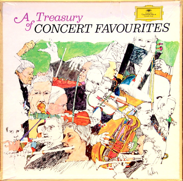 Various – A Treasury Of Concert Favourites – Hoes