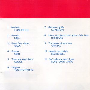 Various – "Best Of" Dance (1998) – Hoes