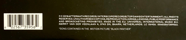 Various – Black Panther The Album (Music From And Inspired By) (2018) – Foto 1