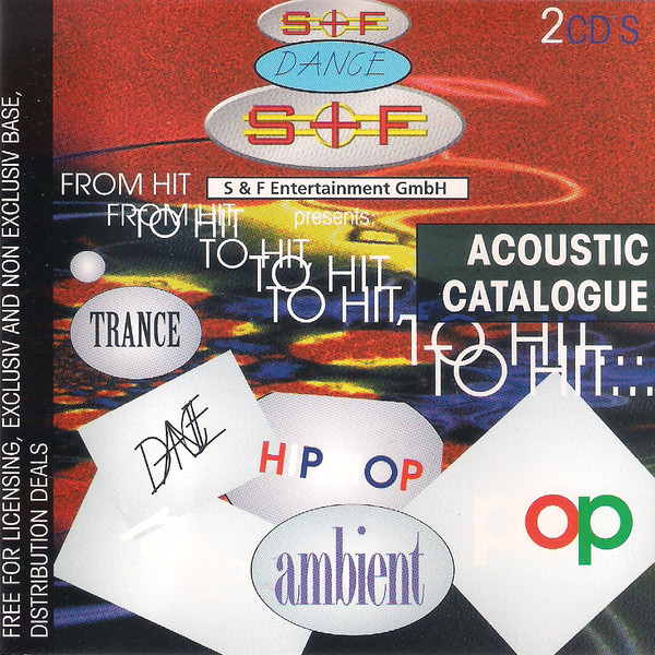 Various – From Hit, To Hit, To Hit, To Hit... (Acoustic Catalogue) (1996) – Hoes