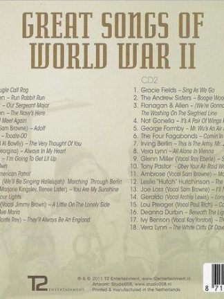 Various – Great Songs Of World War II (2011) – Hoes