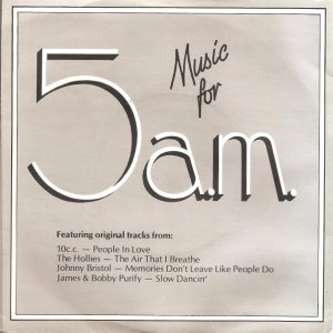 Various – Music For 5a.m. – Hoes
