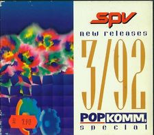 Various – SPV New Releases 3/92 Popkomm Special (1992) – Hoes