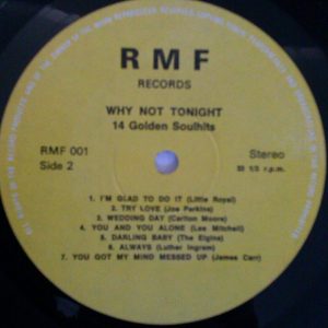 Various – Why Not Tonight 14 Golden Soul Hits – Hoes
