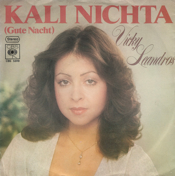 Vicky Leandros – Kali Nichta (Gute Nacht) (1977) – Hoes