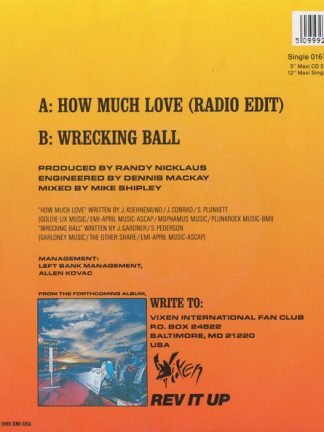 Vixen (2) – How Much Love (1990) – Hoes