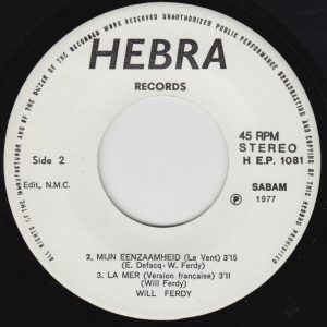 Will Ferdy – Mijn Concerto Voor Jou (1977) – Hoes