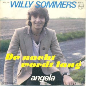 Willy Sommers – De Nacht Wordt Lang (1979) – Hoes