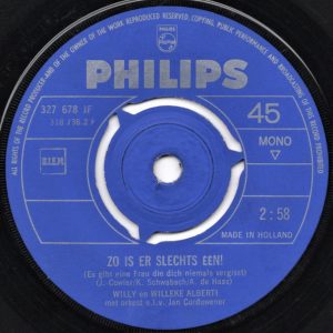 Willy & Willeke Alberti – Moeder, Hoe Kan Ik Je Danken? (1964) – Hoes