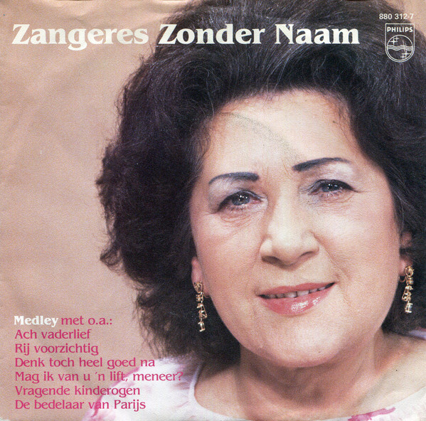 Zangeres Zonder Naam – Medley / Het Mooiste Geschenk In Mijn Leven (1984) – Hoes