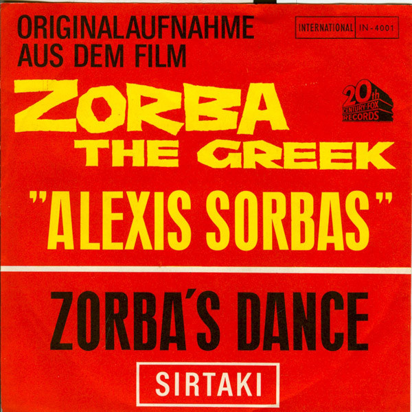 "Zorba The Greek" Orchestra – Zorba's Dance / Sirtaki (1965) – Hoes
