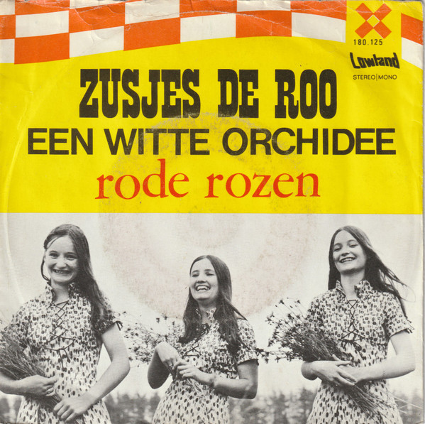 Zusjes De Roo – Een Witte Orchidee  (1971) – Hoes